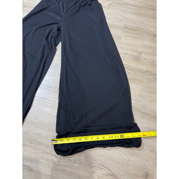 Women's Black Full Length Lined Pants By Cachet size M - Picture 7 of 8